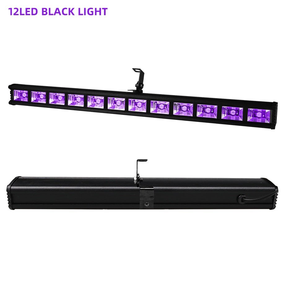 12 LED UV Black Lights Stage Blacklight For Bedroom Gameroom - DormVibes