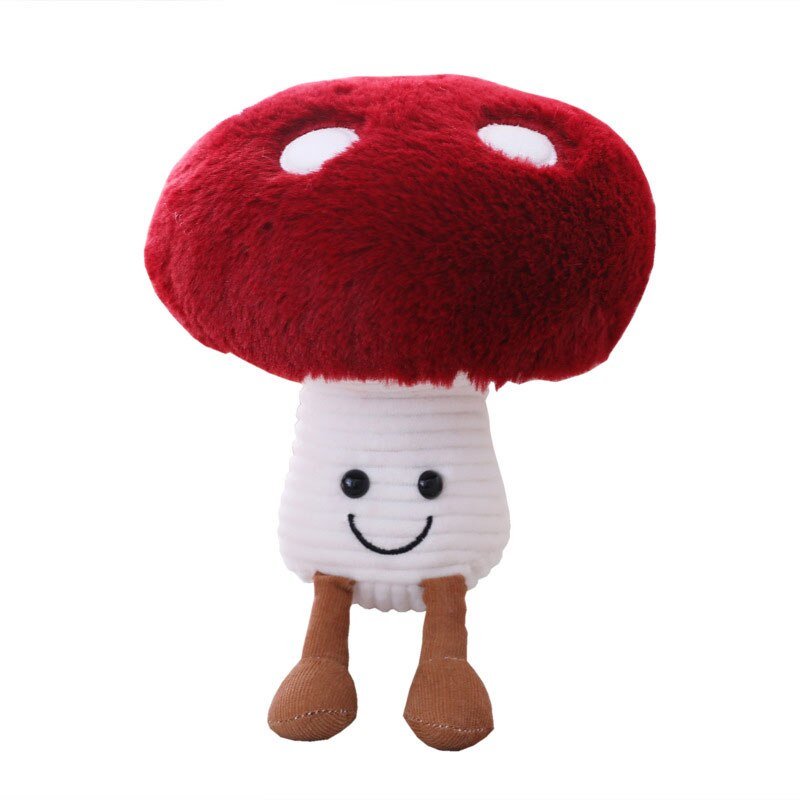 Cute Mushroom Pillow Stuffed Plush Toys - DormVibes