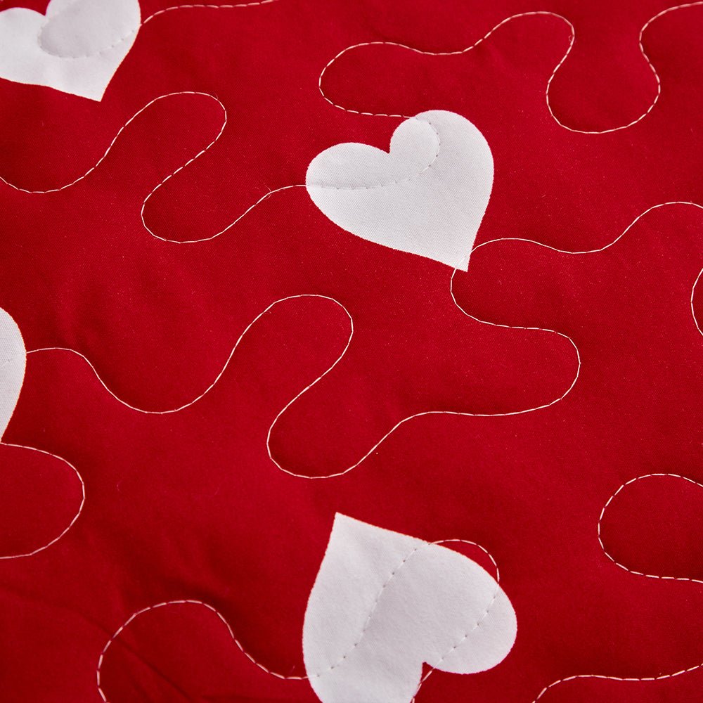 Heart of Hearts Bedspread Set - DormVibes
