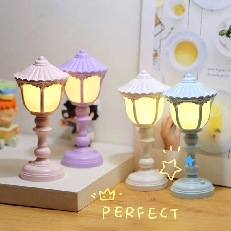 Kawaii Mini Bedside Table Lamps LED - DormVibes