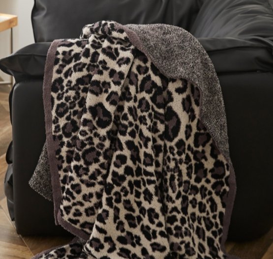 Leopard Throw Blanket - DormVibes
