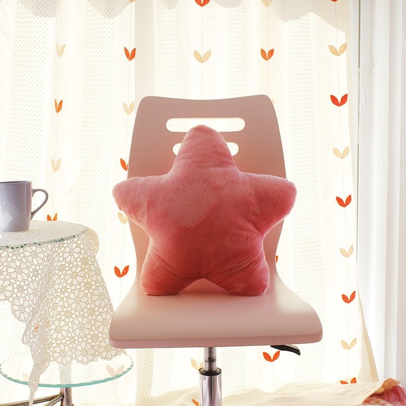Star Plush Pillow - Soft Cushion for Sofa Ornaments, Bedroom Decor, and Sleeping Pillow - DormVibes