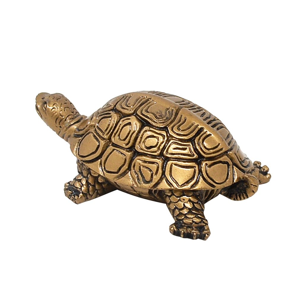 Turtle Tortoise Figurine Statue Resin Desk Ornament - DormVibes