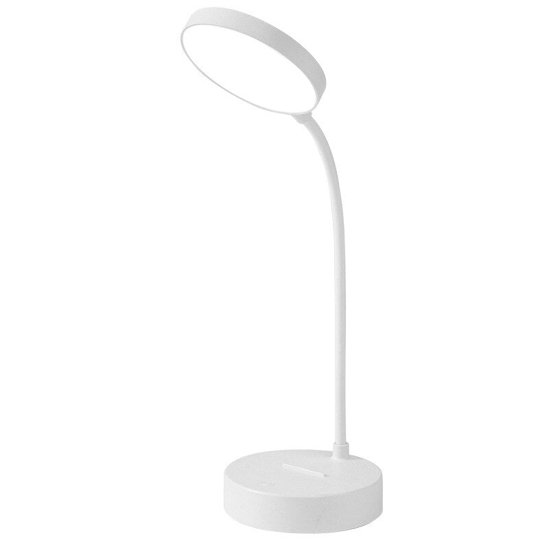 USB Rechargeable LED Desk Lamp - Eye-Care Reading Light for Bedroom, Bedside, Study, Children's Room - Portable 2023 New Light - DormVibes