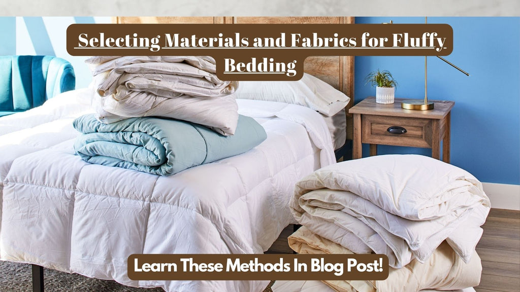Elevate Your Comfort: Selecting Materials and Fabrics for Fluffy Bedding - DormVibes