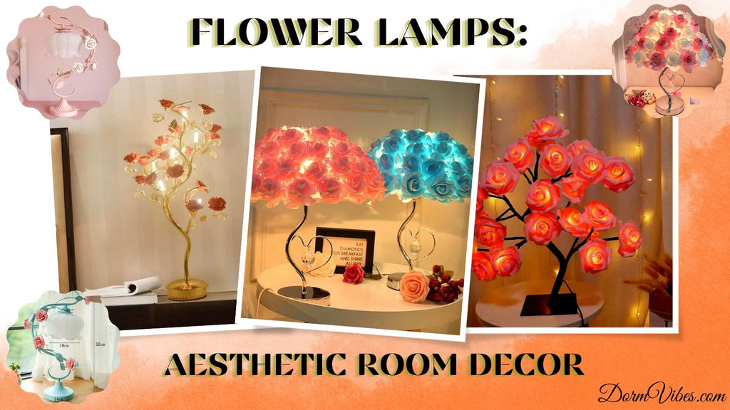 Flower Lamps: A Guide to Aesthetic Room Decor - DormVibes