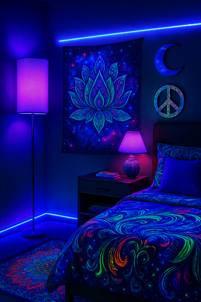 BlackLight Decor - DormVibes