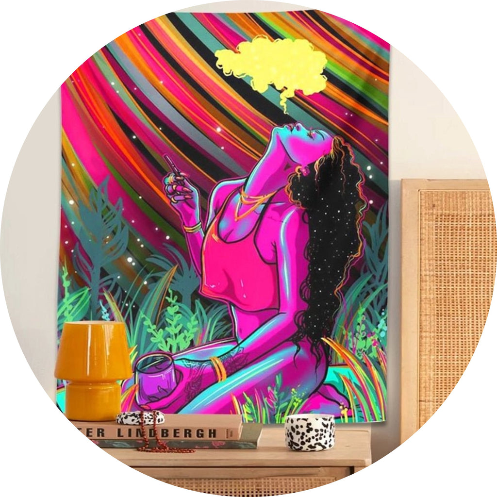 Trippy Tapestries - DormVibes
