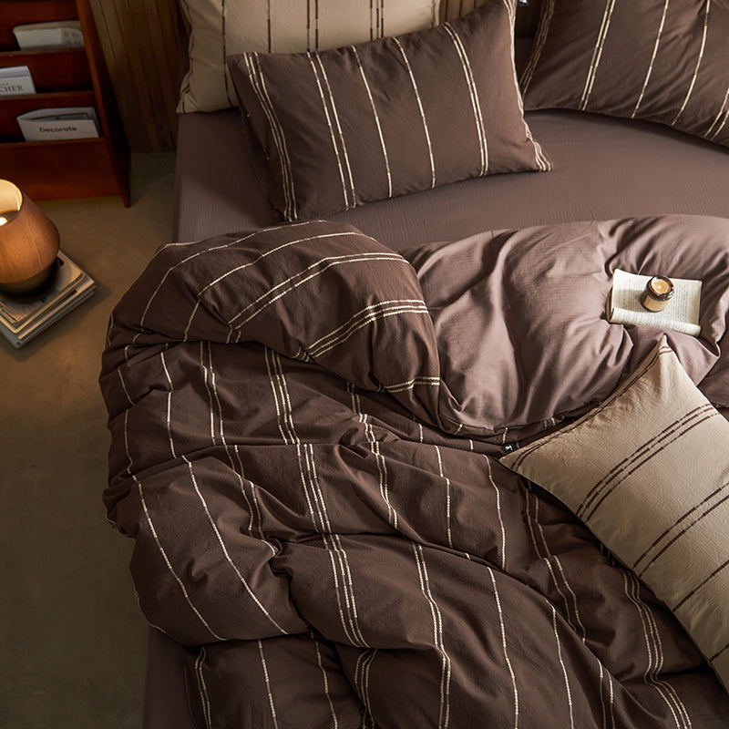 Love Me in Stripes Duvet Bedding Set