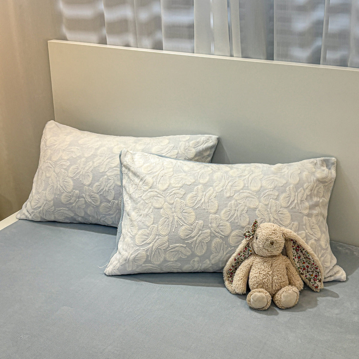 Petalise Textured Floral Duvet Bedding Set