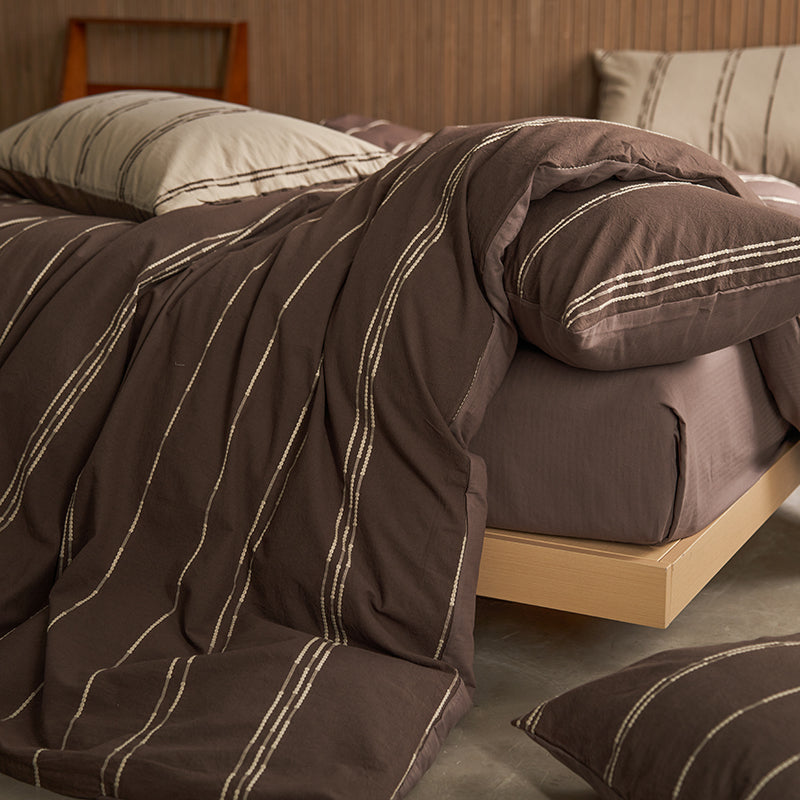 Love Me in Stripes Duvet Bedding Set