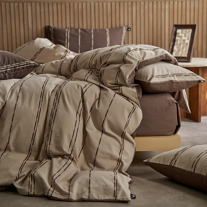 Love Me in Stripes Duvet Bedding Set