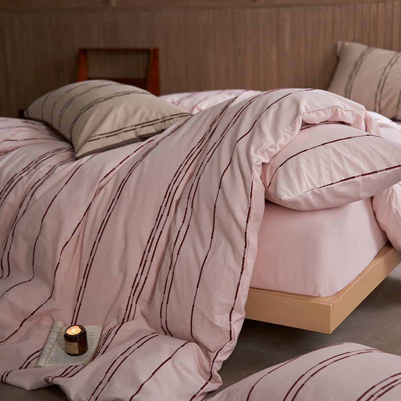 Love Me in Stripes Duvet Bedding Set