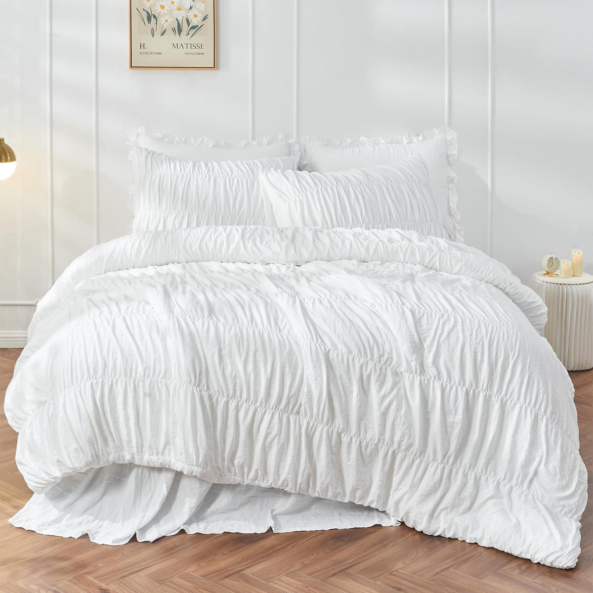 Juliette Ruched Bedding Set
