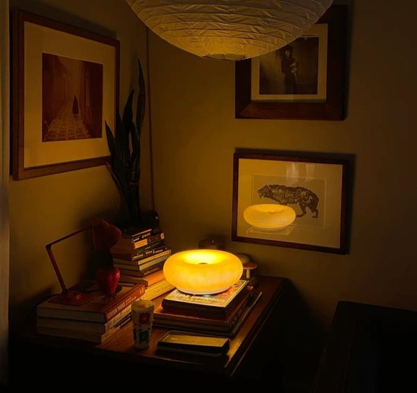 Halo Disc Mood Lamp – Rechargeable Color Changing Mood Light