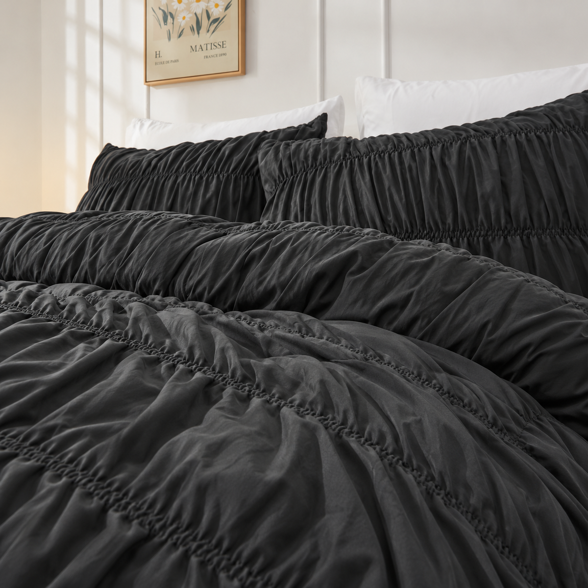 Juliette Ruched Bedding Set