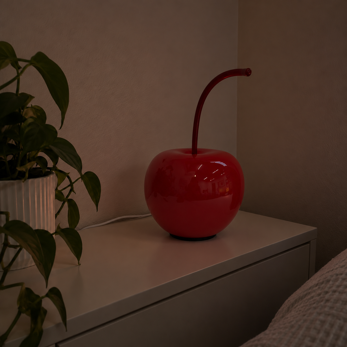 Cherry On Top Side Table Lamp