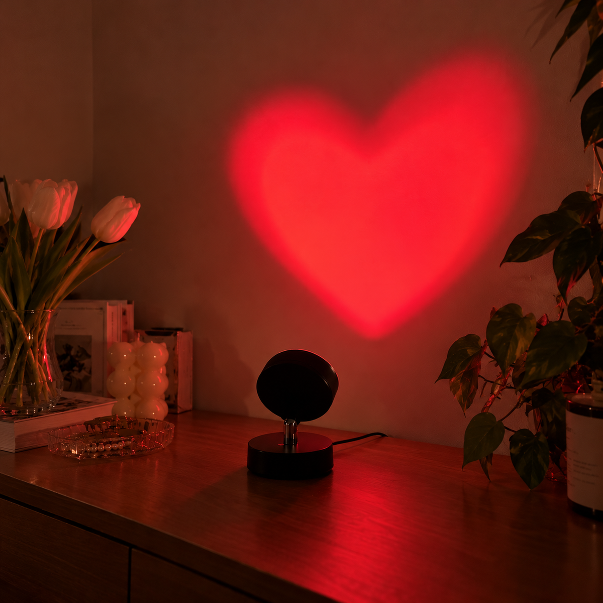 Lovebeam Heart Projector Lamp