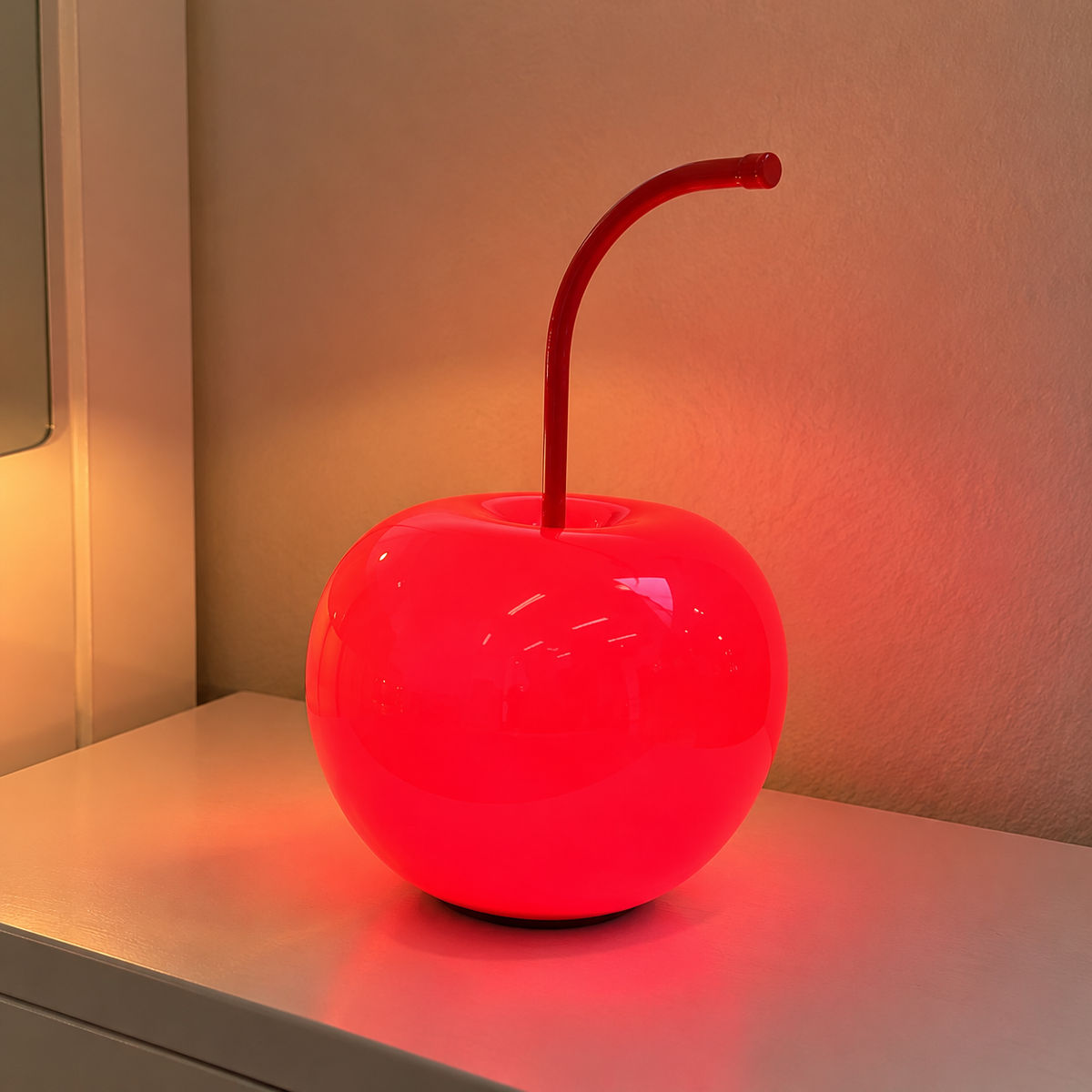 Cherry On Top Side Table Lamp