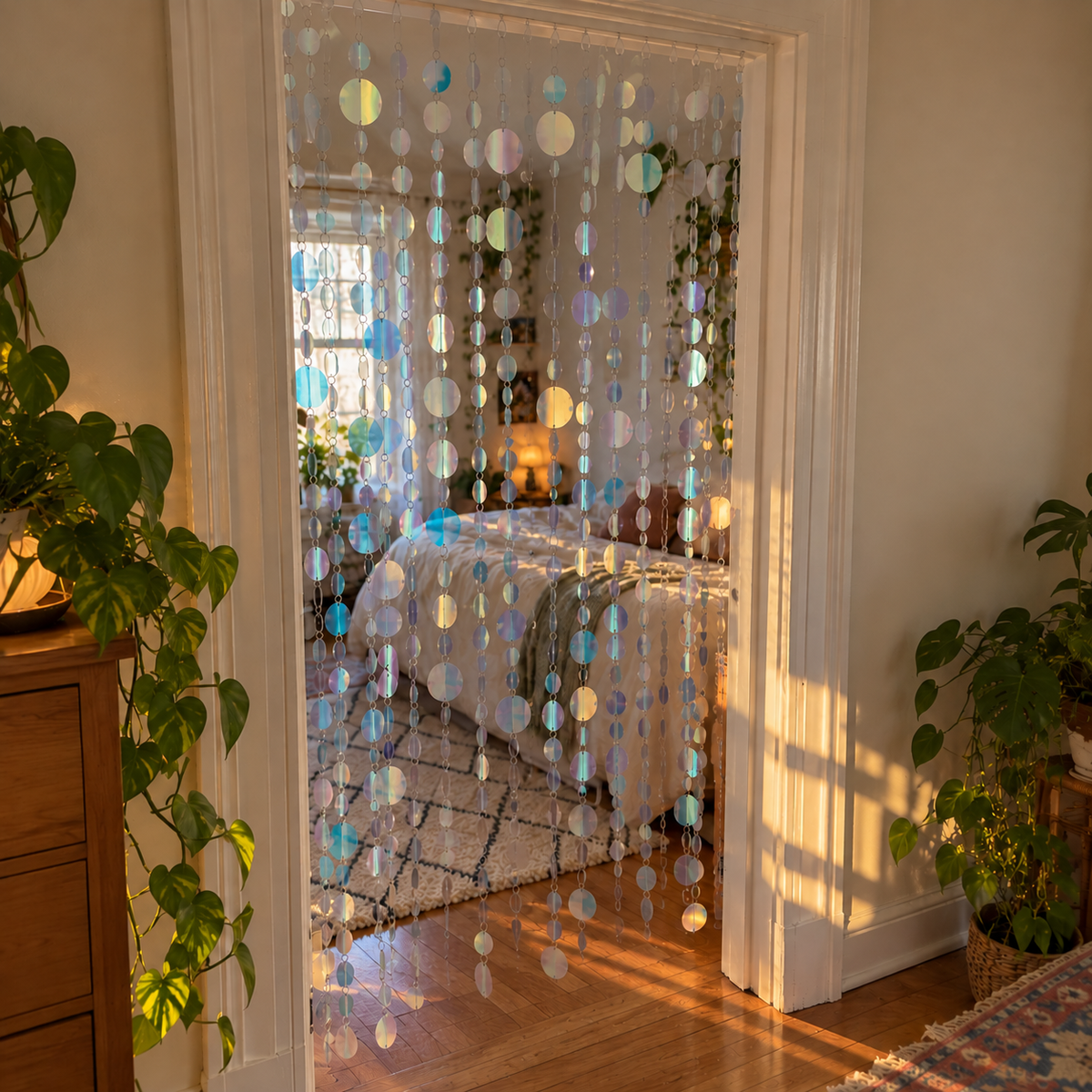 Prismelt Iridescent Sequin Curtain