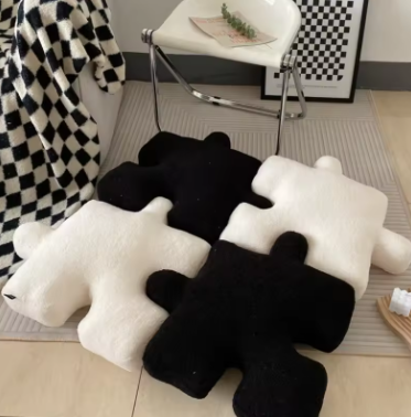 Puzzle Pluff Floor Cushion for Aesthetic Living Spaces