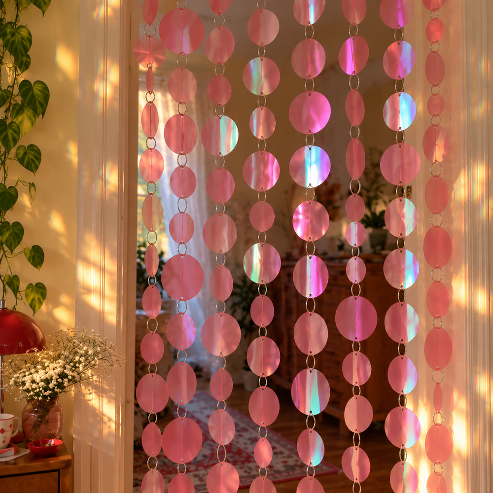 Prismelt Iridescent Sequin Curtain