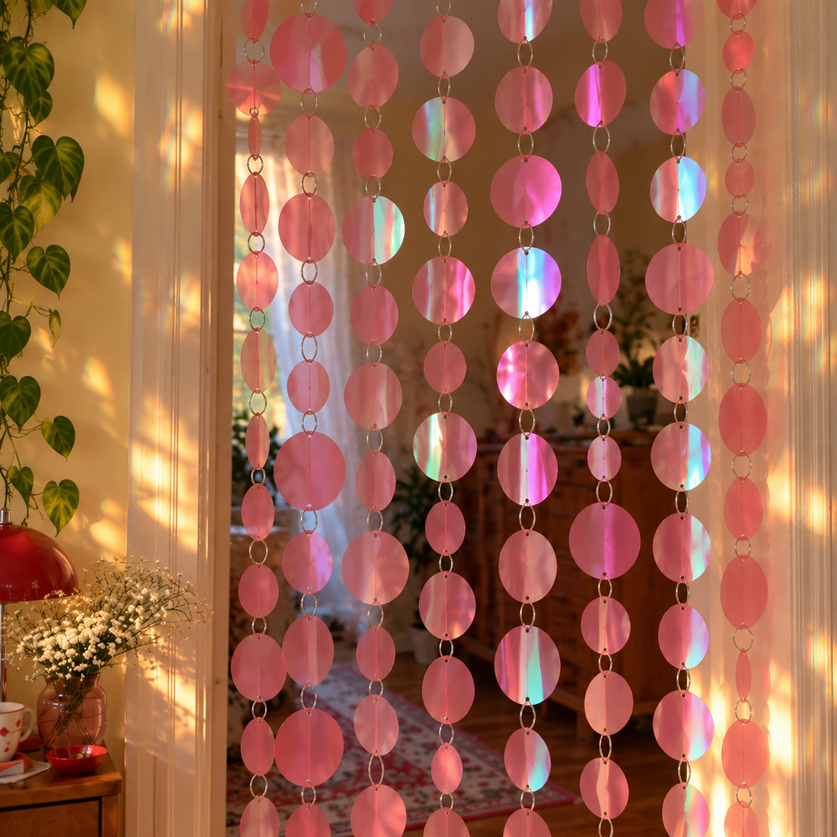 Prismelt Iridescent Sequin Curtain