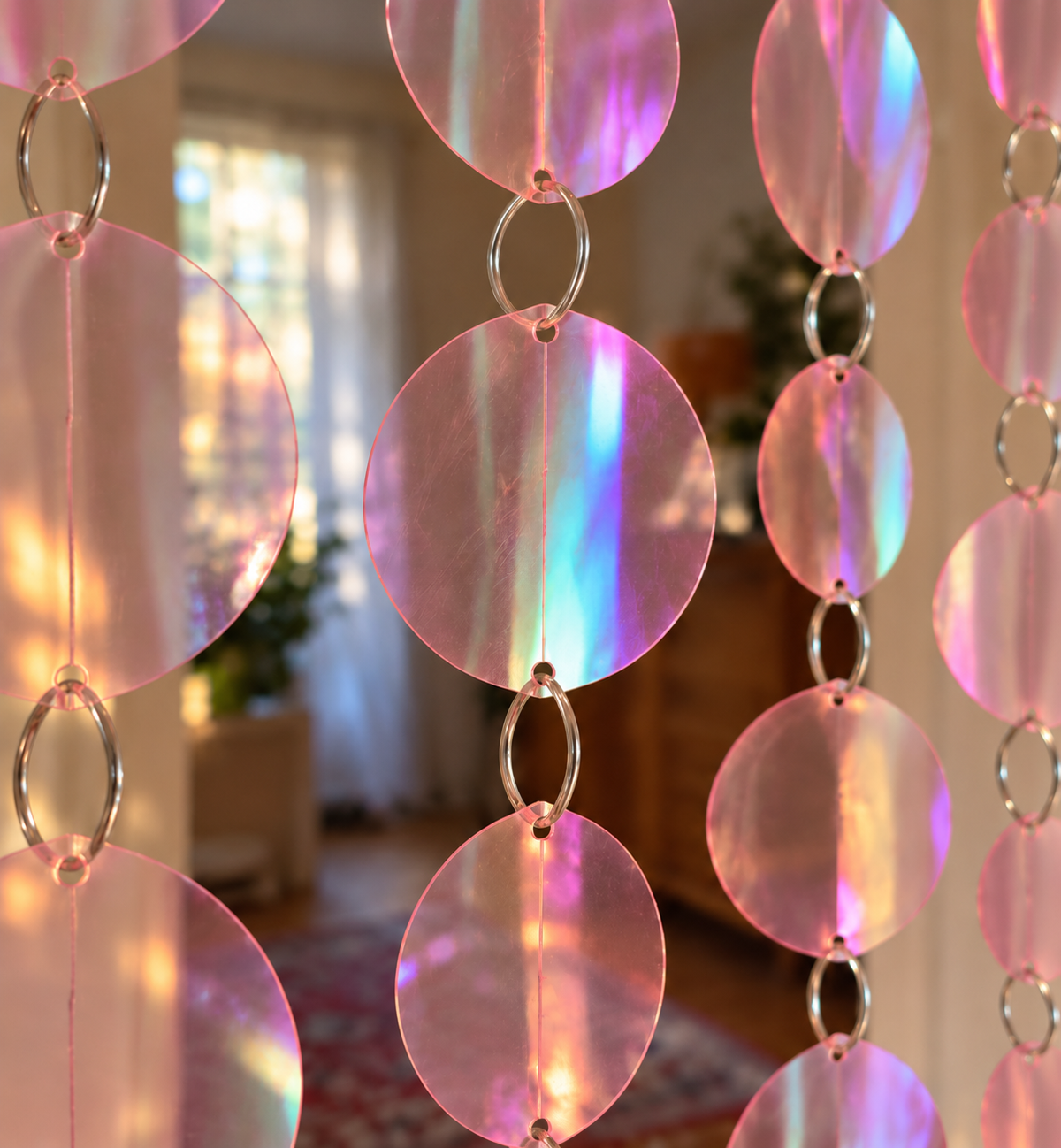 Prismelt Iridescent Sequin Curtain
