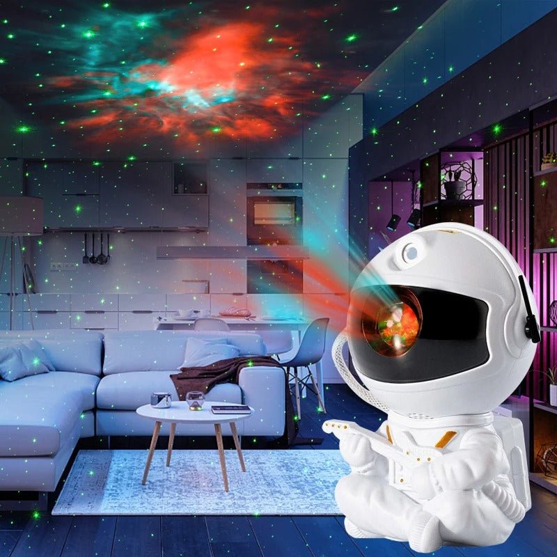 Astronaut Space Projector Night Light Lamp - DormVibes