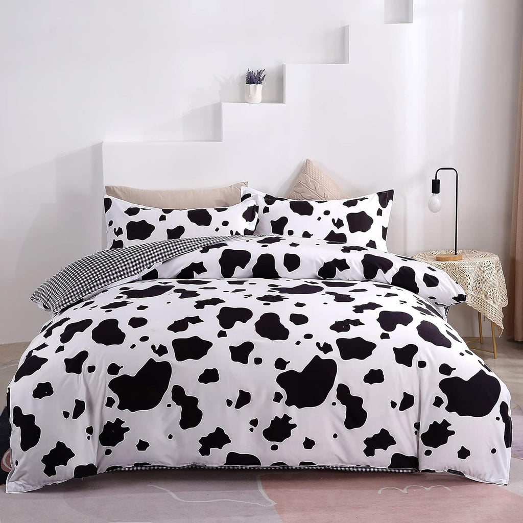 Cow Print Bed Set - DormVibes