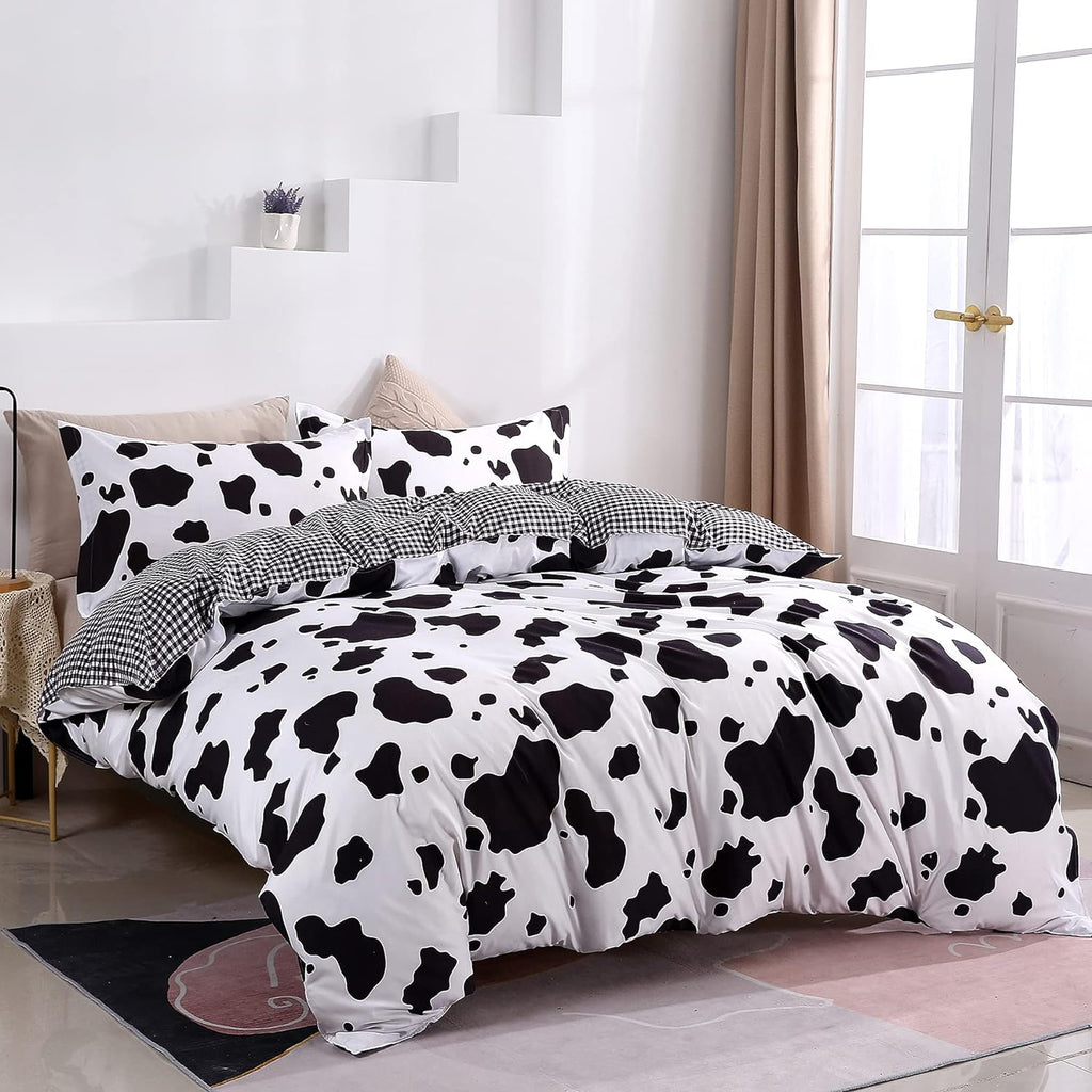 Cow Print Bed Set - DormVibes