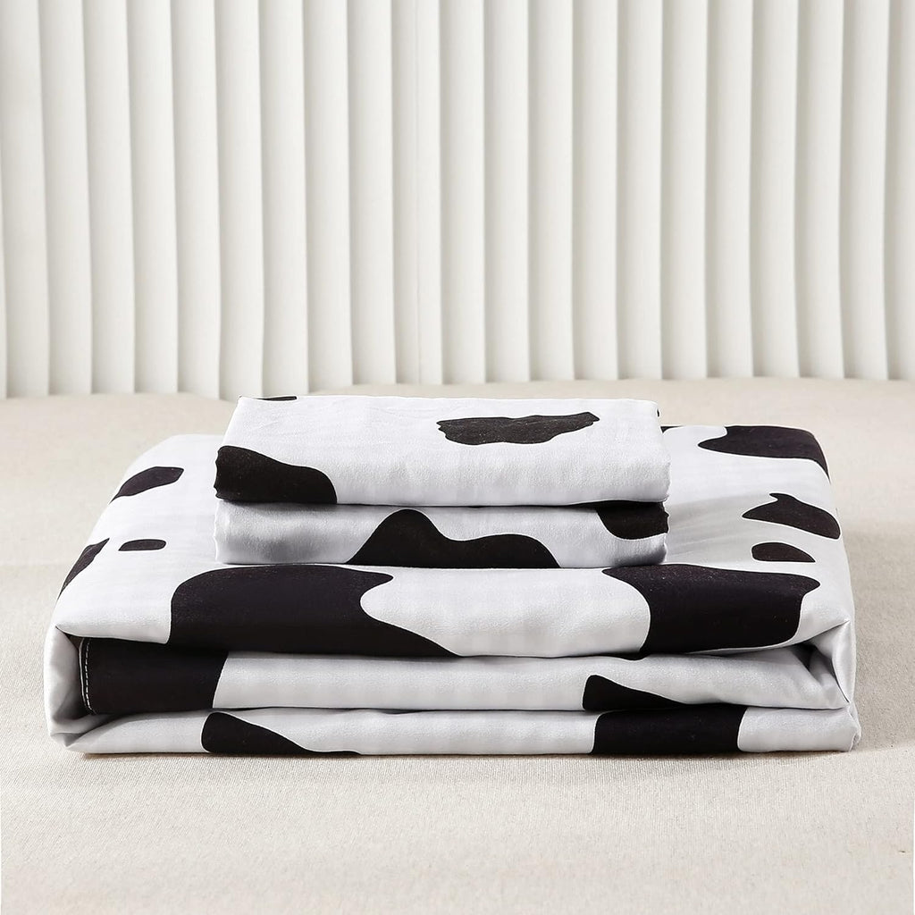 Cow Print Bed Set - DormVibes