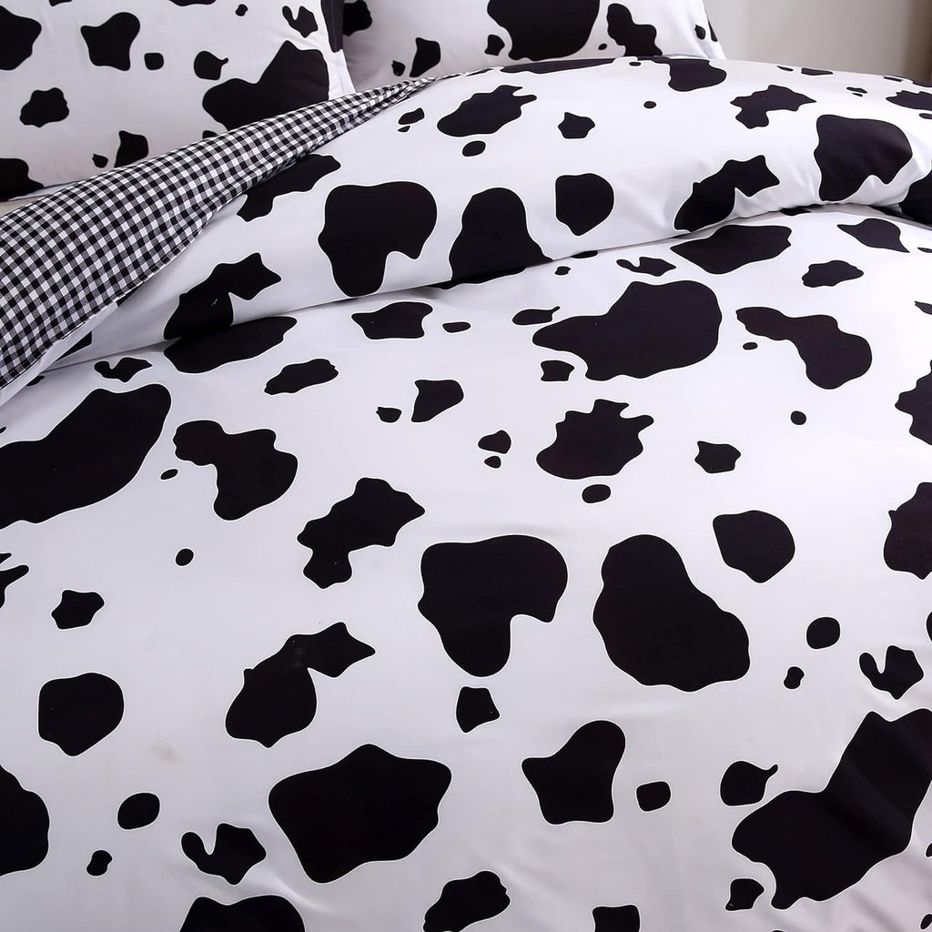 Cow Print Bed Set - DormVibes