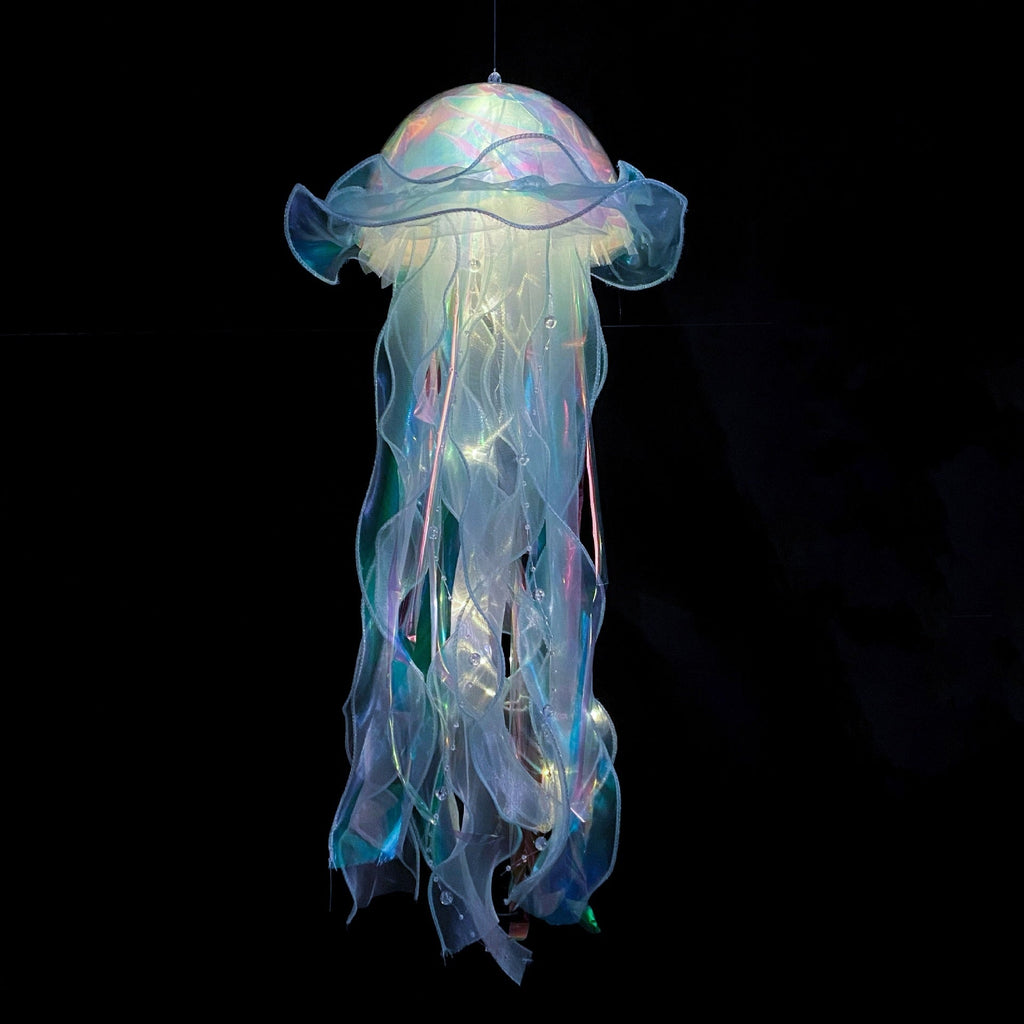 Hanging Jellyfish Lamp Aesthetic Decor - DormVibes