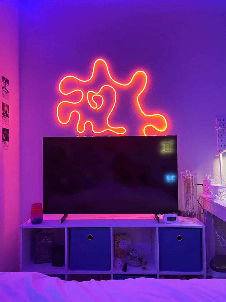Lines Neon Rope LED Lights With App - DormVibes
