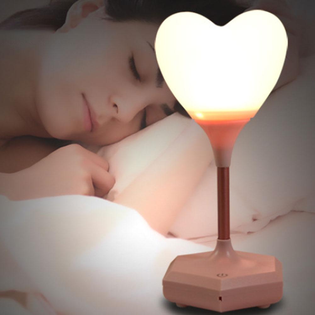 Love Heart USB Dimmable Night Light - DormVibes