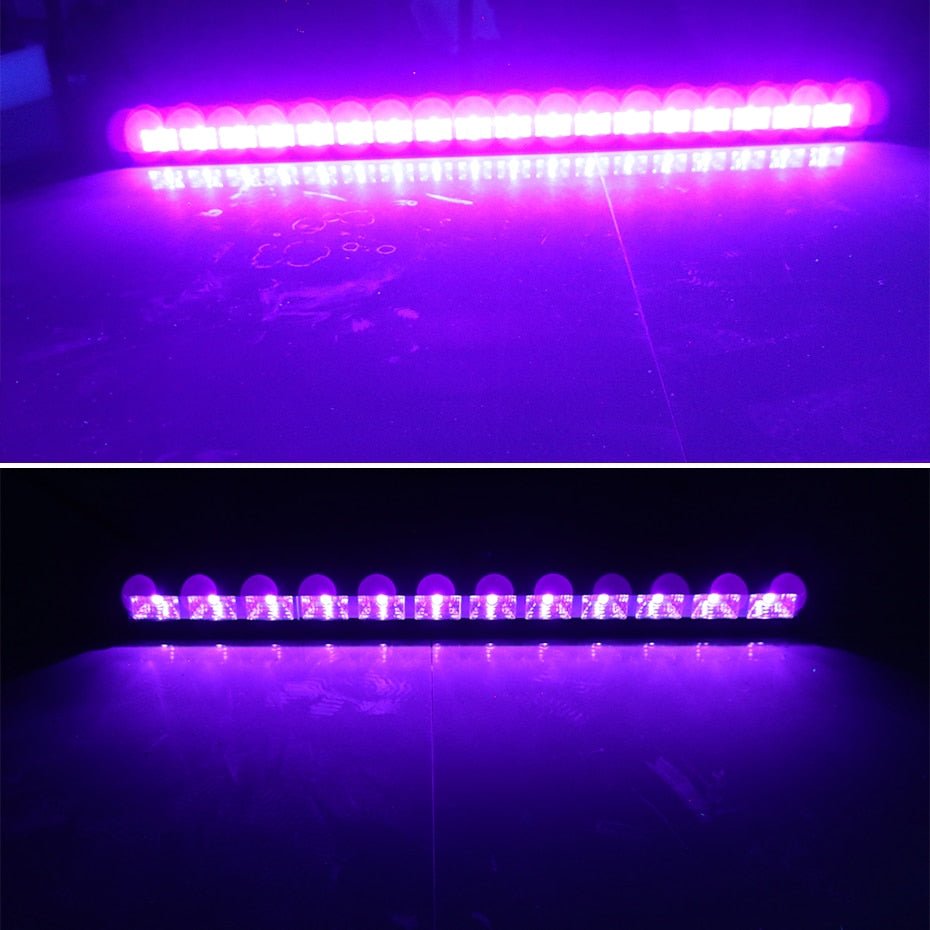 12 LED UV Black Lights Stage Blacklight For Bedroom Gameroom