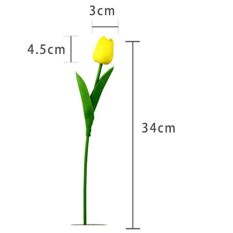 30cm Real Touch PU Tulips – Artificial Flowers for Home, Garden, Bedroom Decoration, flores artificiales para decoracion hogar - DormVibes