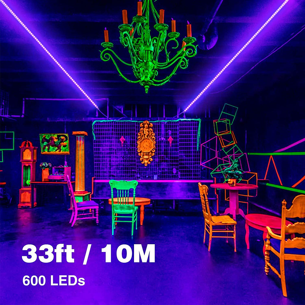 32Ft LED BlackLight Strip Kit - DormVibes