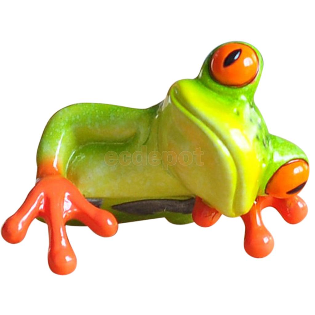 3D Frog Desk Ornament - DormVibes