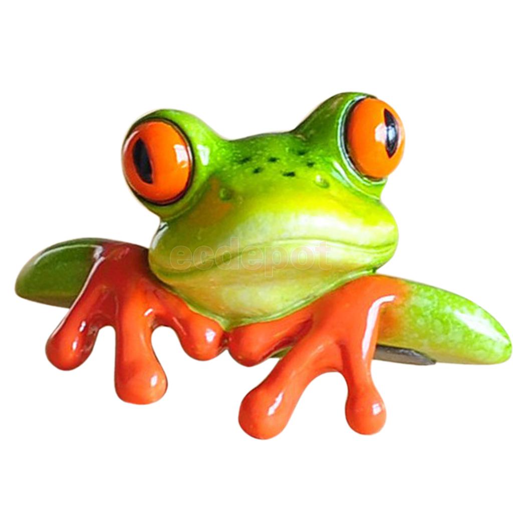 3D Frog Desk Ornament - DormVibes