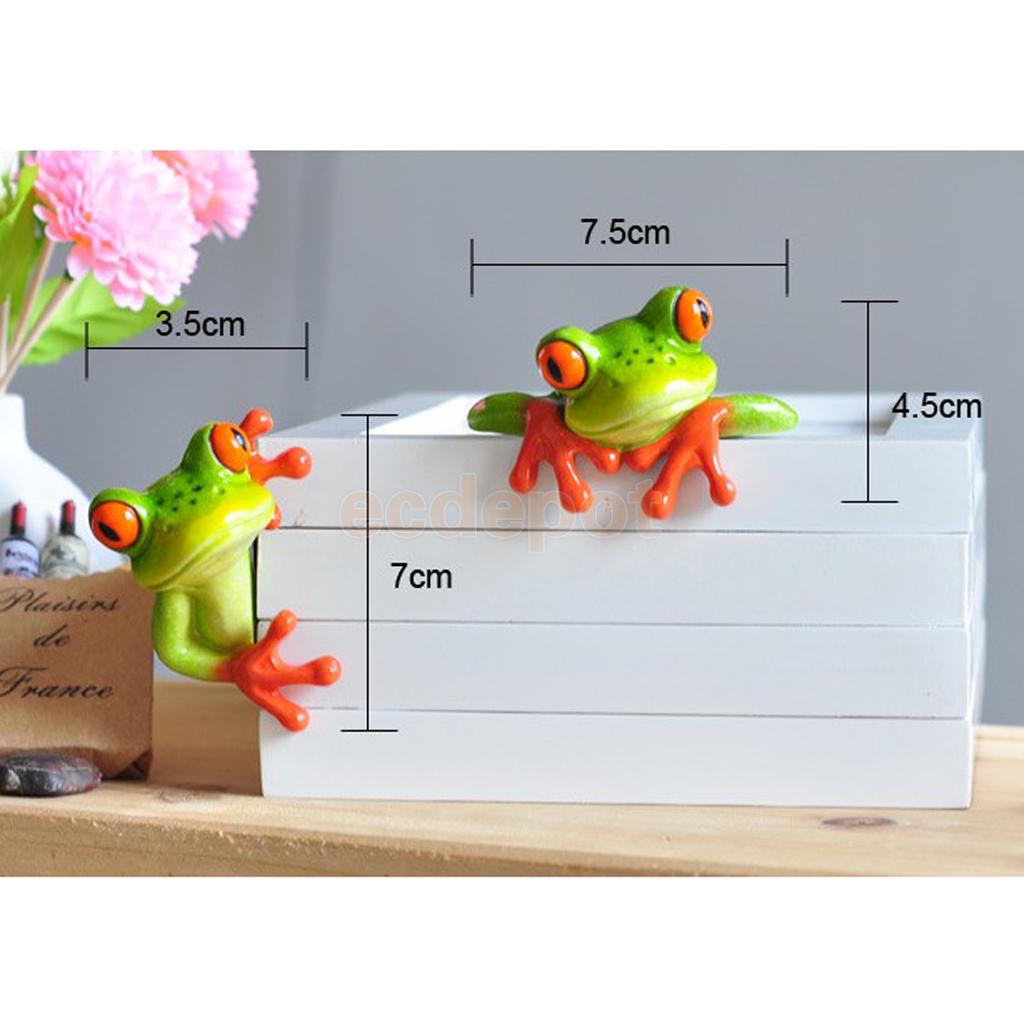 3D Frog Desk Ornament - DormVibes
