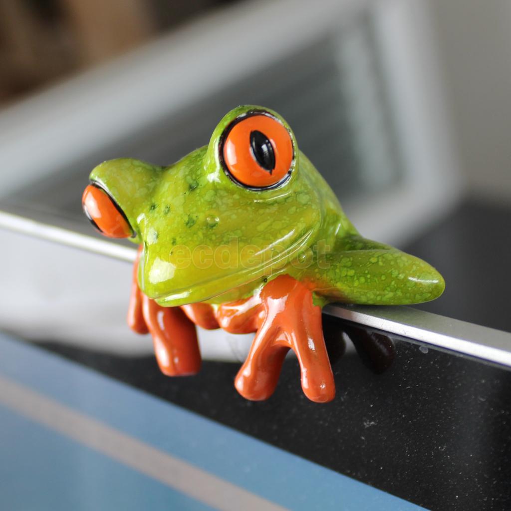 3D Frog Desk Ornament - DormVibes