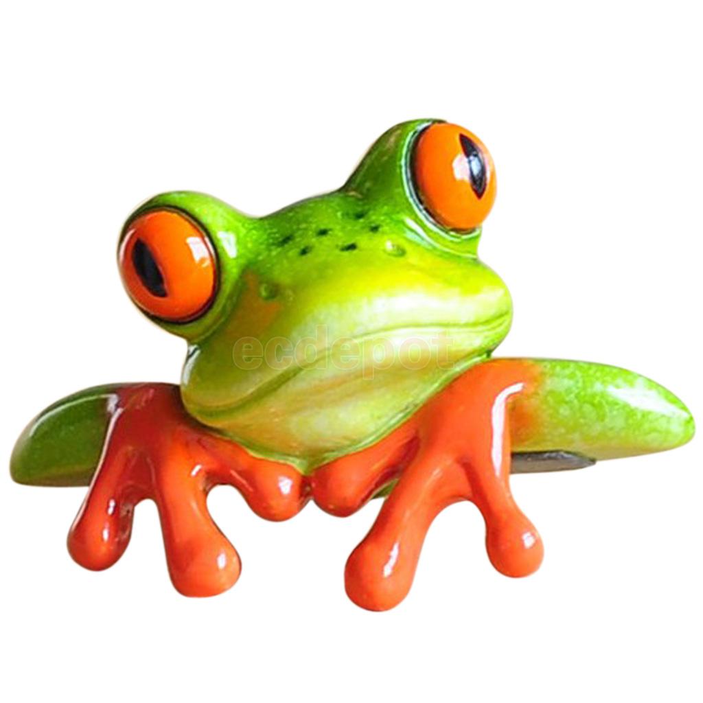 3D Frog Desk Ornament - DormVibes