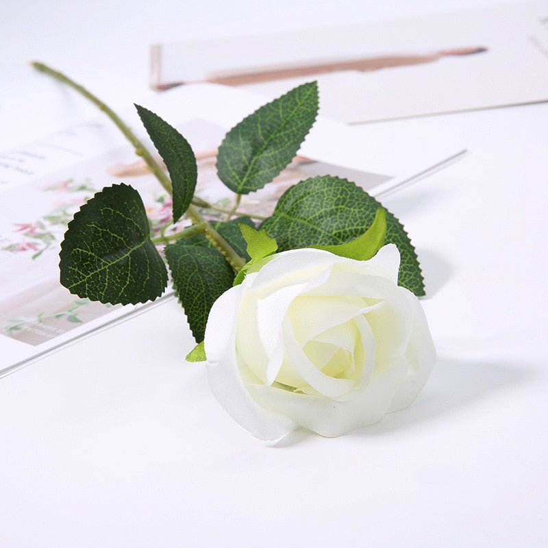 8PCS Artificial Silk Roses Bouquet for Home Decor - DormVibes
