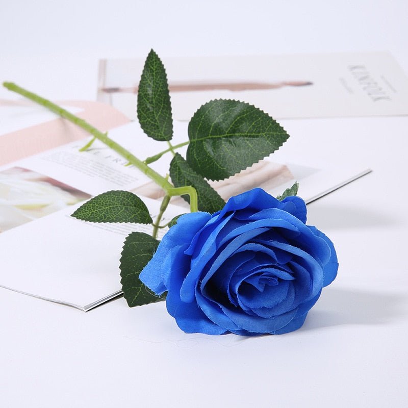 8PCS Artificial Silk Roses Bouquet for Home Decor - DormVibes