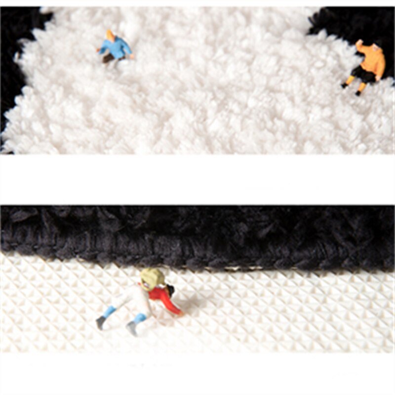 Adorable Cat-Shaped Crochet Tufted Rug: Thick, Anti-Slip, Absorbent Mat for Bathrooms, Kitchens, and Room Entrances - DormVibes