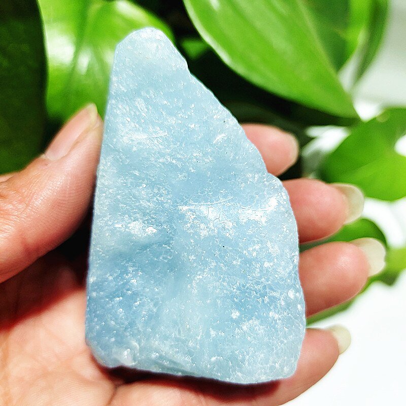 Aquamarine Raw Crystal - Blue Crystals - DormVibes