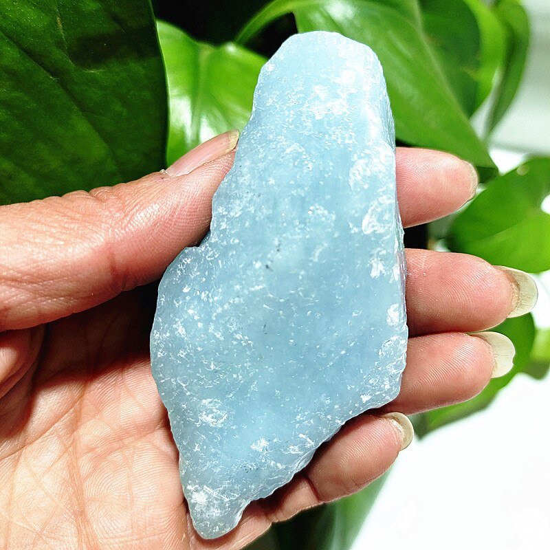 Aquamarine Raw Crystal - Blue Crystals - DormVibes