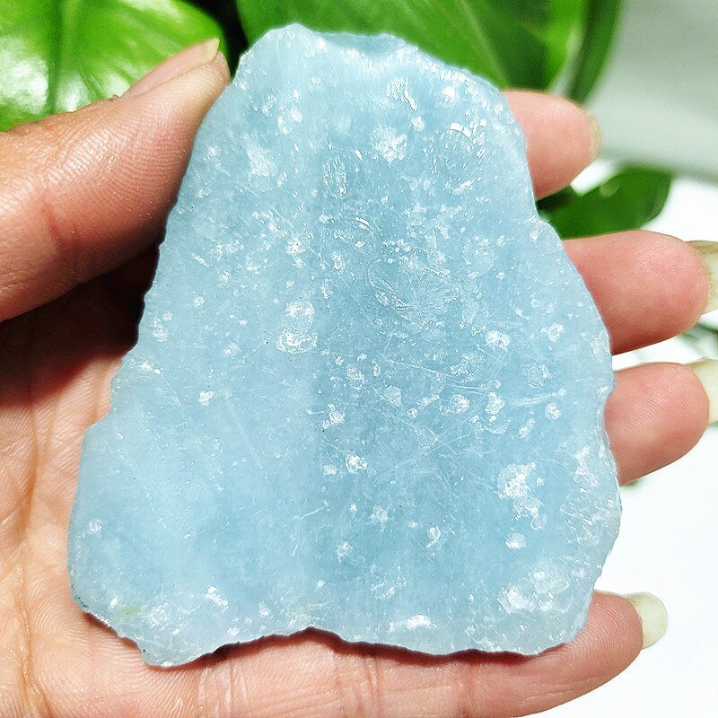 Aquamarine Raw Crystal - Blue Crystals - DormVibes